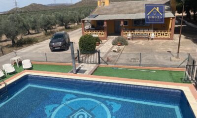 Five bedroom country house with Almond Grove. Villena